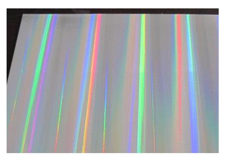 película de laminación térmica holográfica bopp